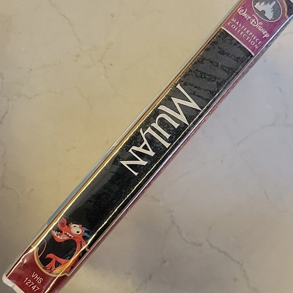 Disney's Masterpiece Mulan VHS Tape